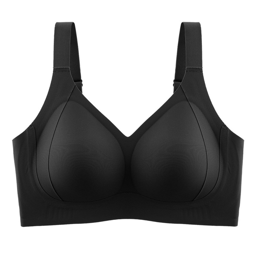 Wirefree Bra Comfort - Fashion Traceless Wireless V Bra Gathered