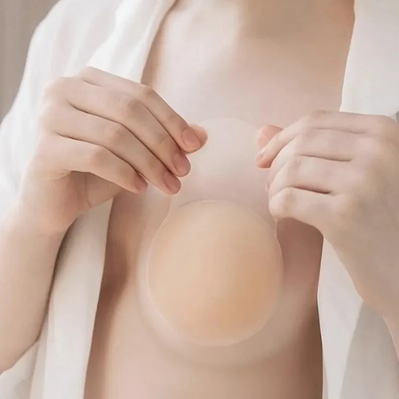 Minimizer Bra Women - 1Pairs Silicone Nipple Cover Lift Up