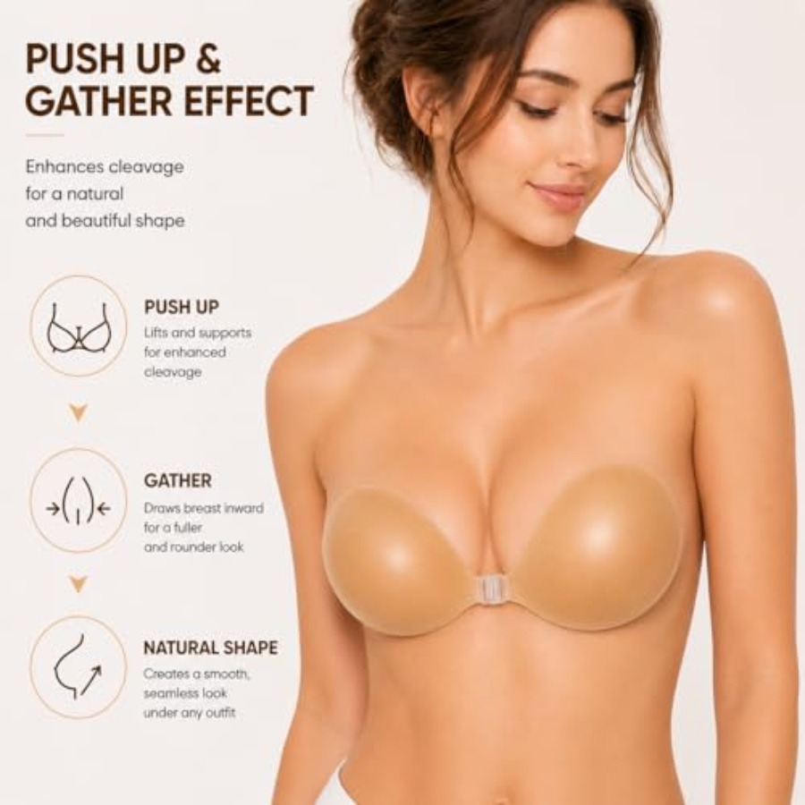 Hasimor Sticky Bra Ultra Thin  - Push Up Bra Silicone reseña y precio