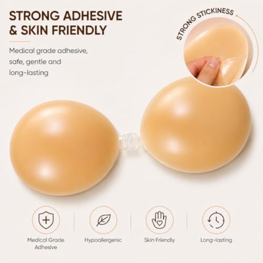 Hasimor Sticky Bra Ultra Thin  - Push Up Bra Silicone reseña y precio