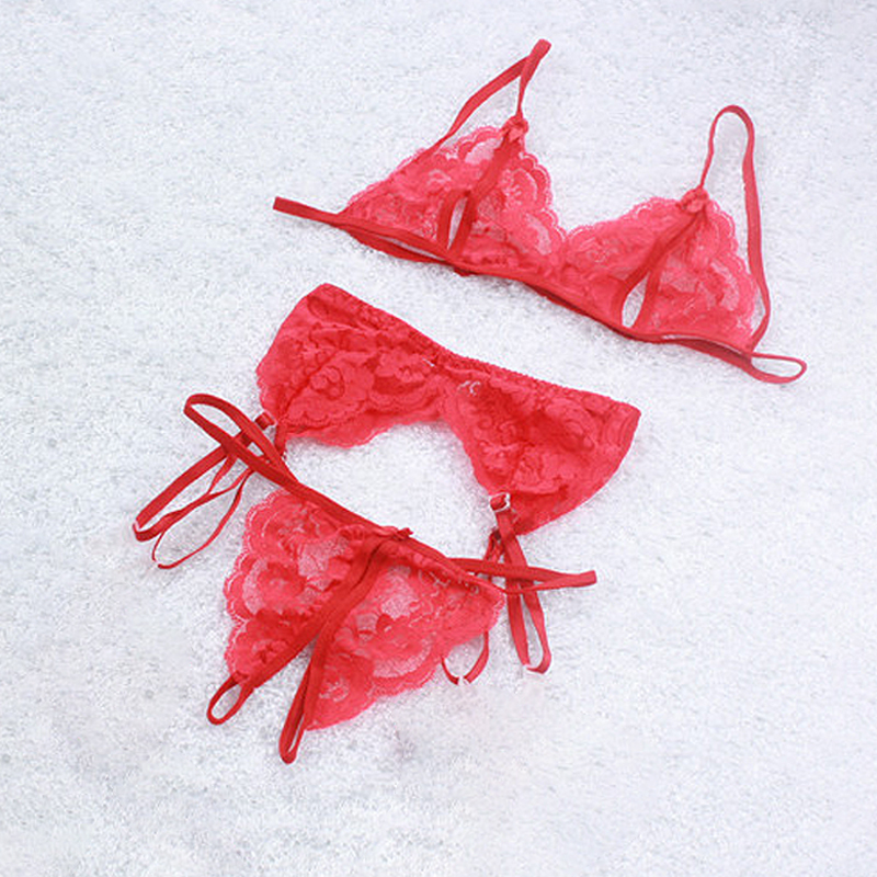 1 Set Women's Lace Lingerie, S - Sheer Bra Lace reseña y precio