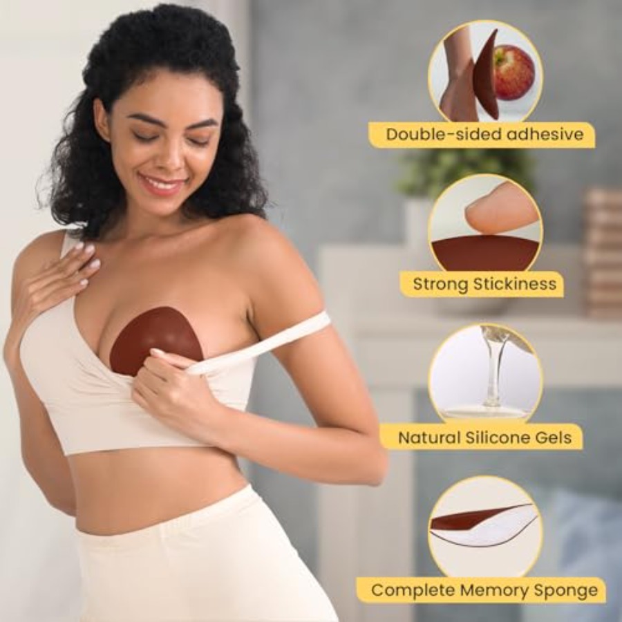 Double Sided Sticky Bra Insert - Push Up Bra Silicone reseña y precio