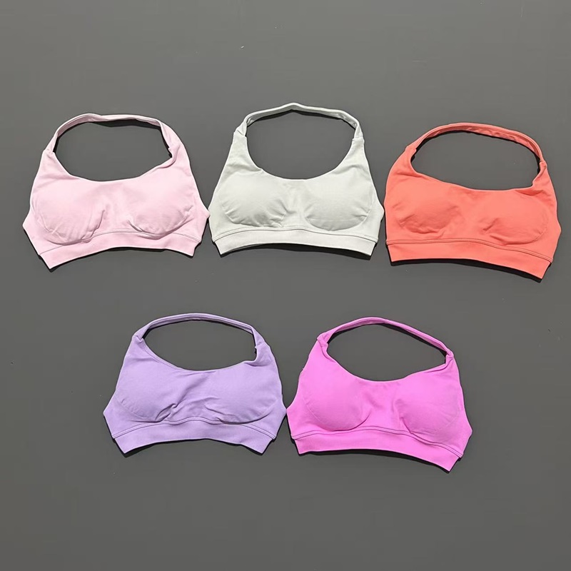 No Logo Sports Bra Women Seaml - Underwire Bra Padded reseña y precio