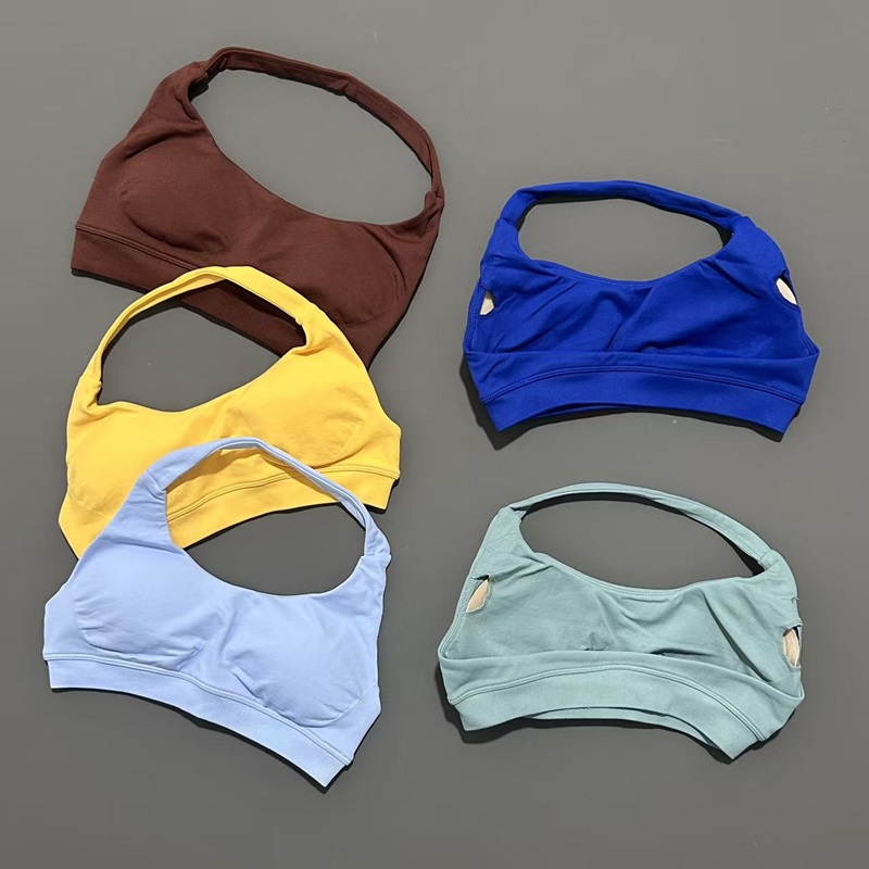 No Logo Sports Bra Women Seaml - Underwire Bra Padded reseña y precio