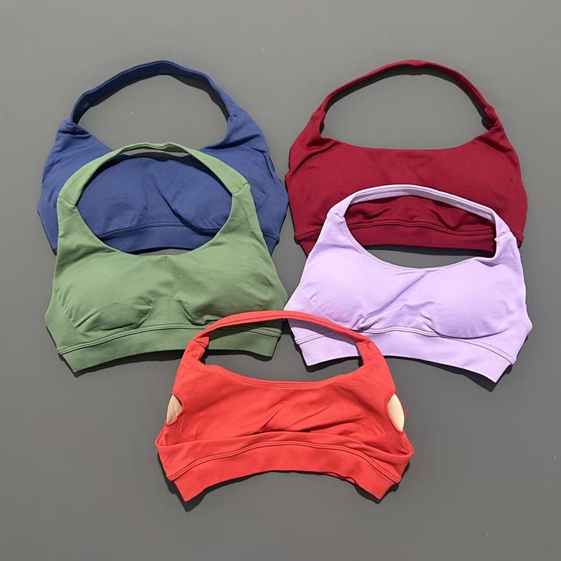 No Logo Sports Bra Women Seaml - Underwire Bra Padded reseña y precio