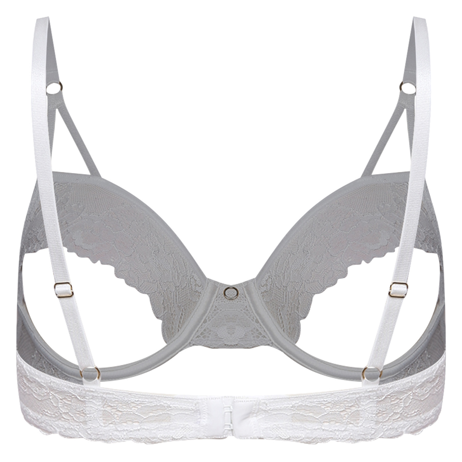 Women Sexy Hollow Out Bra Soft - Sheer Bra Lace reseña y precio