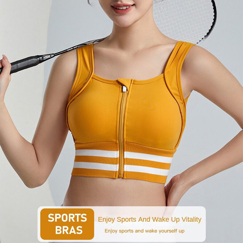 Sports Bras Zip Front For Wome - Full Coverage Bra reseña y precio