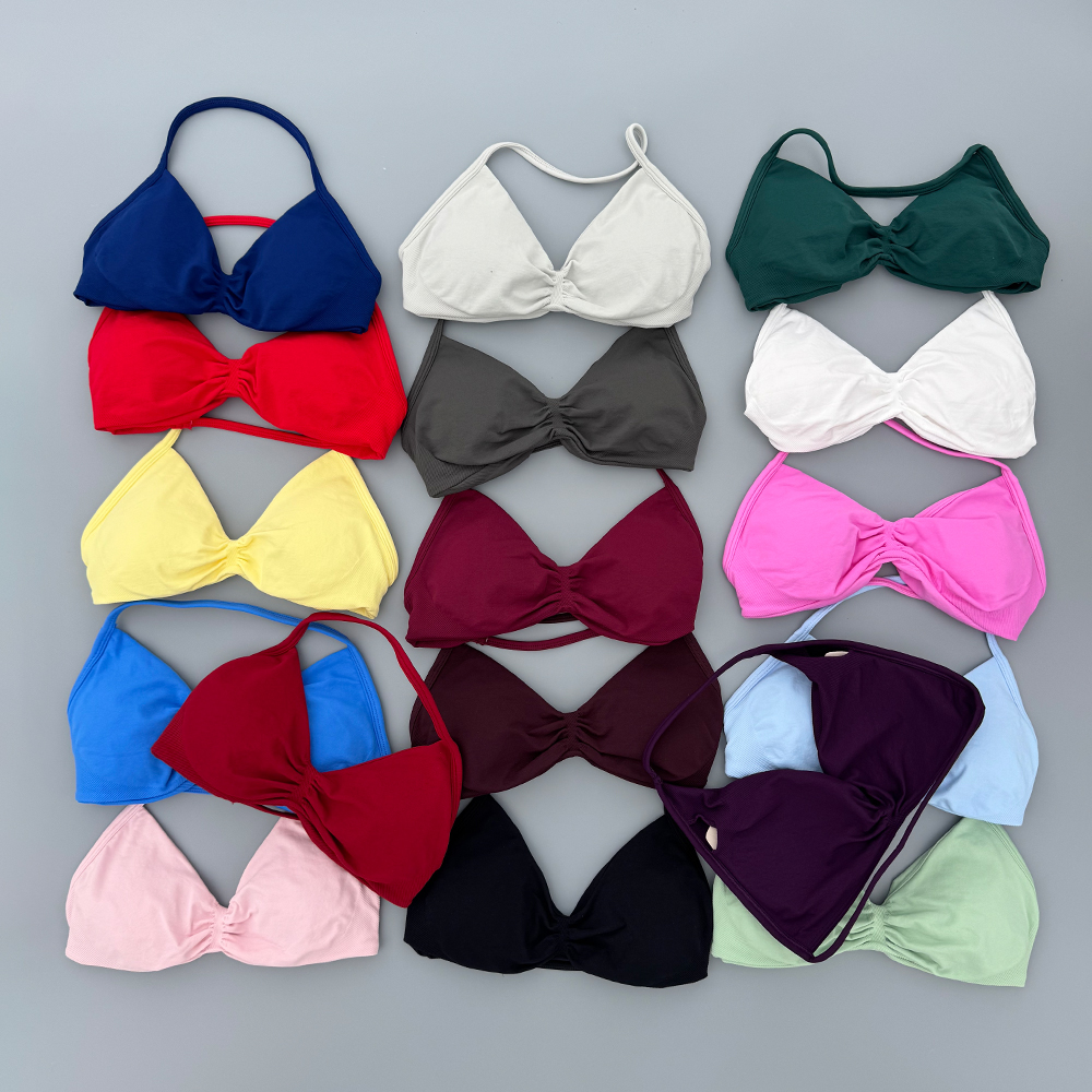 Sports Strappy Bra Yoga Underw - Sports Bra Racerback reseña y precio