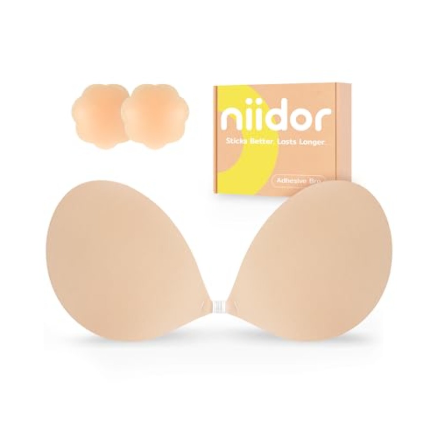 Niidor Adhesive Bra Strapless  - Push Up Bra Silicone reseña y precio