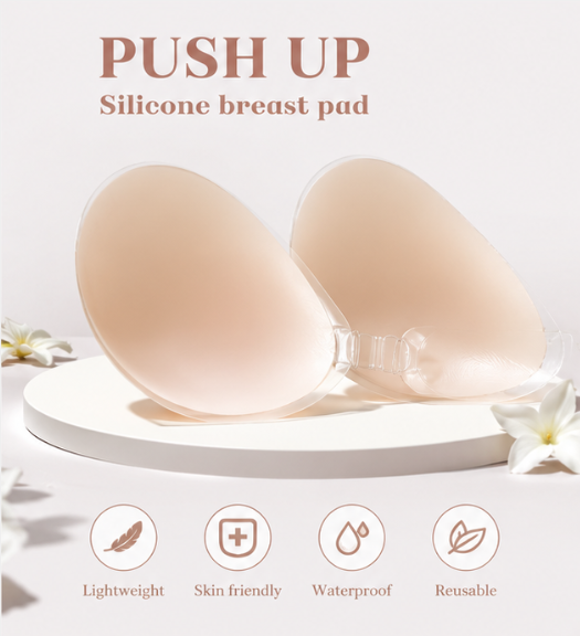 1 Piece Of Silicone Breast Pet - Push Up Bra Silicone reseña y precio