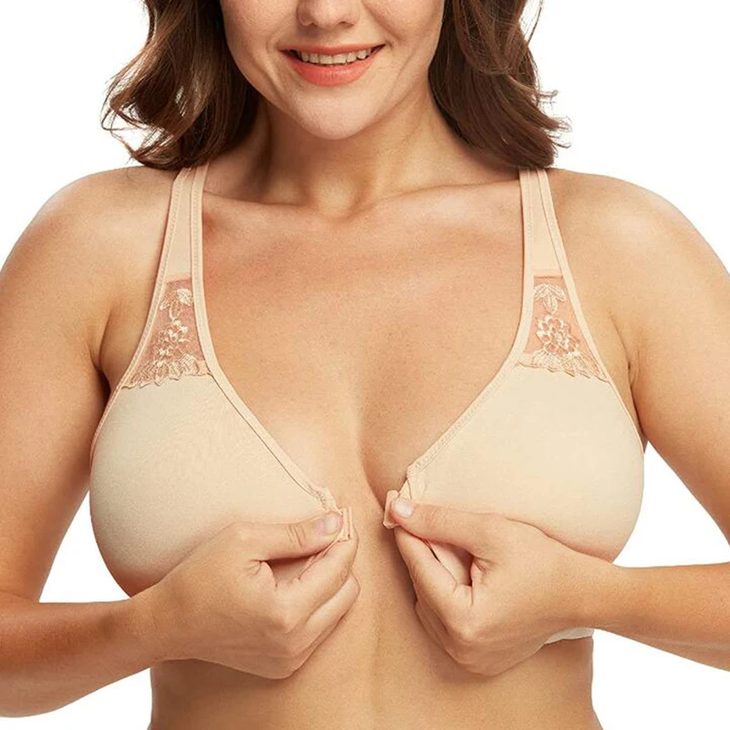 Women's Front Closure Minimize - Underwire Bra Padded reseña y precio