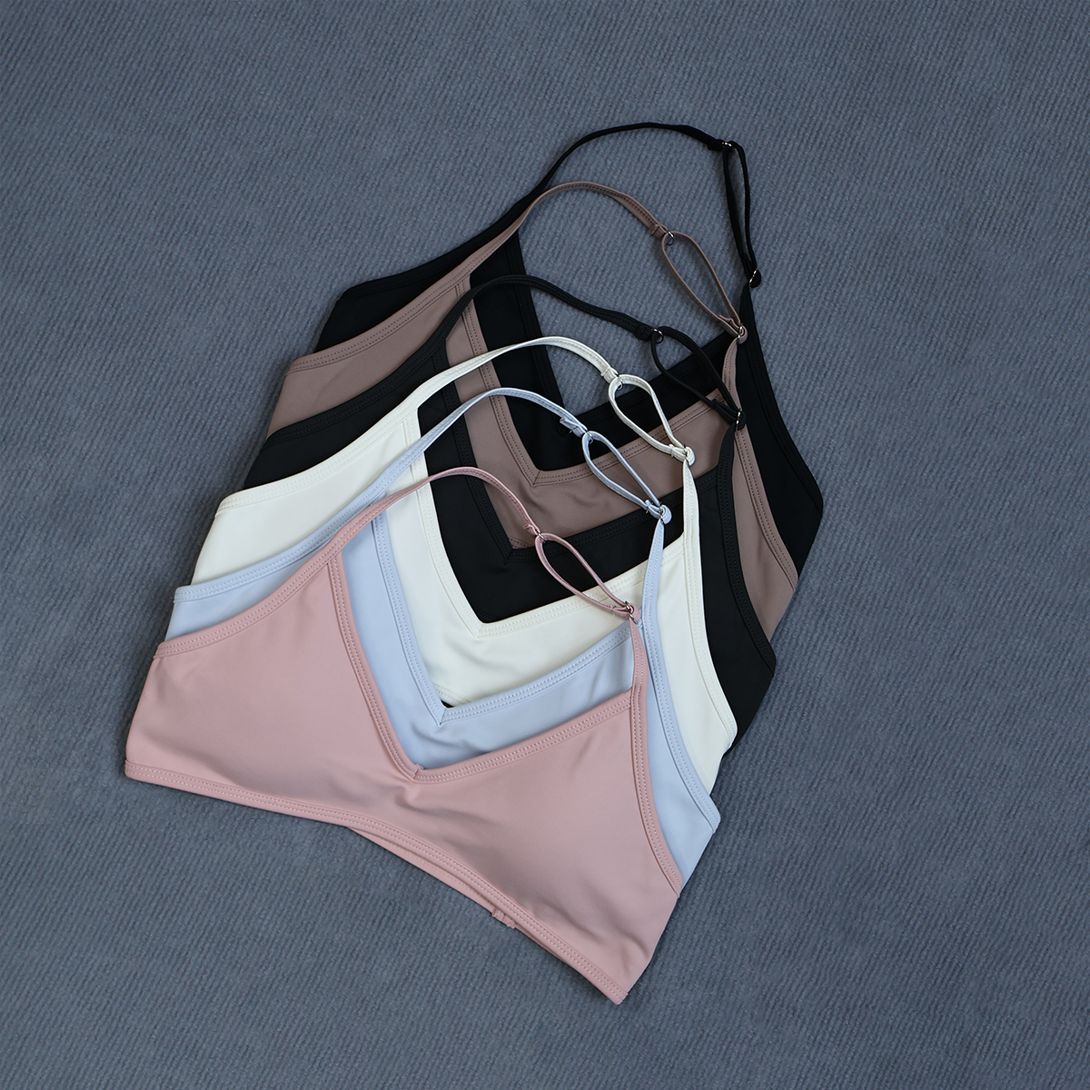 Women's Summer Halter Neck Pad - Sports Bra Racerback reseña y precio