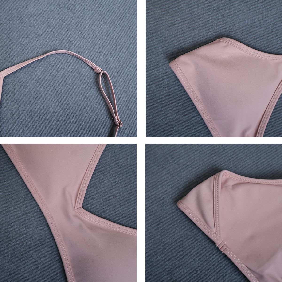 Women's Summer Halter Neck Pad - Sports Bra Racerback reseña y precio