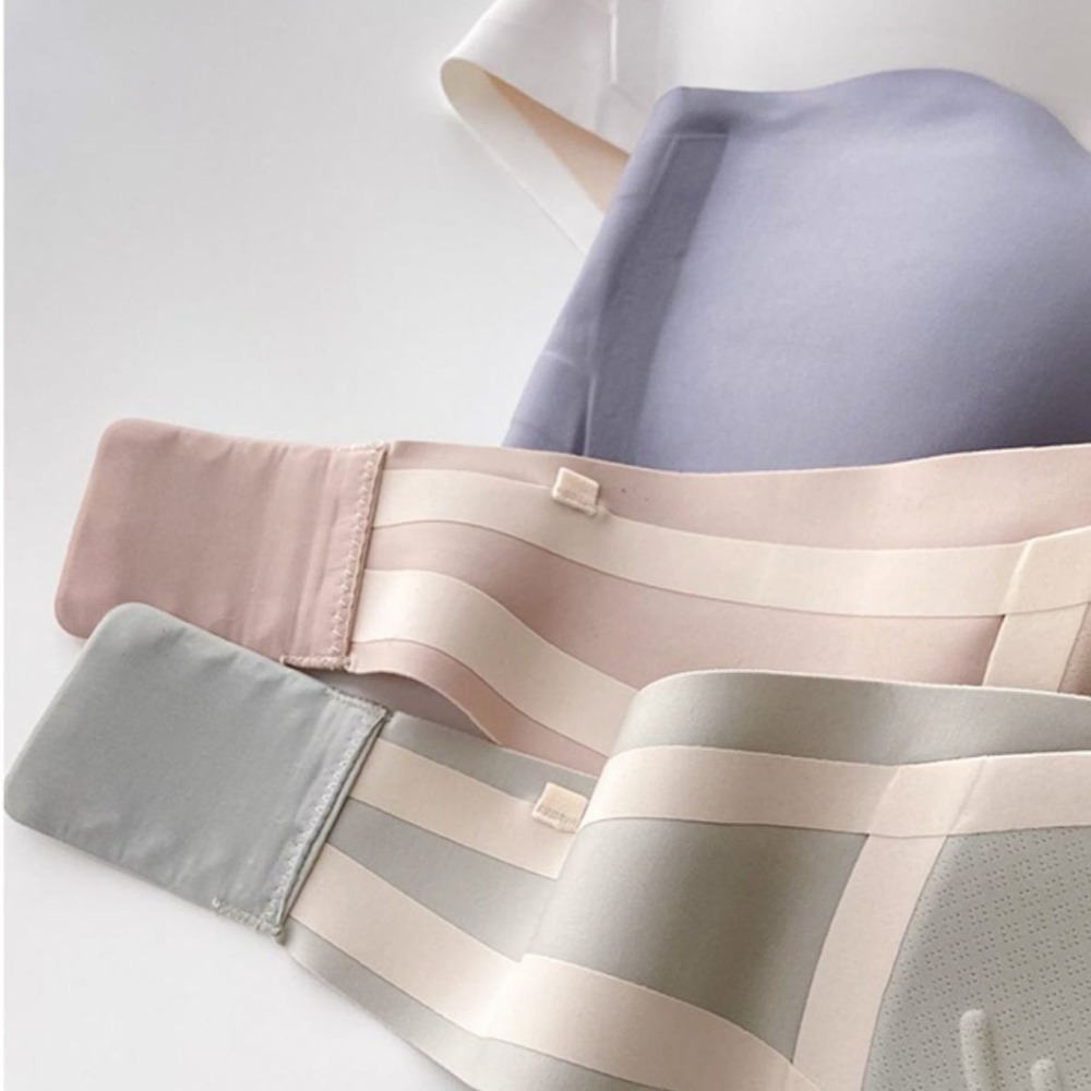 Solid Color Strapless Wrapped  - Plunge Bra Push Up reseña y precio