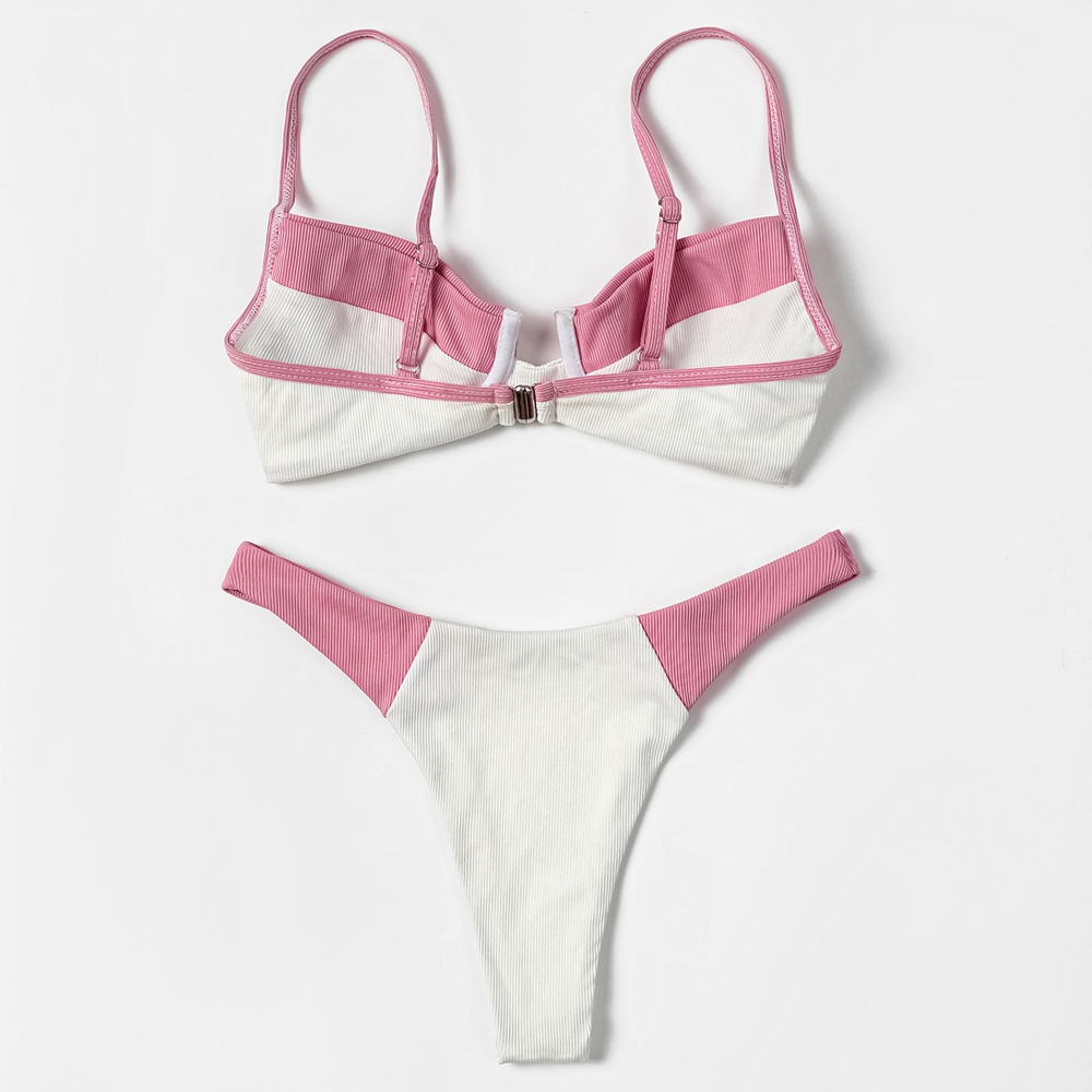 ZTVitality Ribbed Splicing Sex - Underwire Bra Padded reseña y precio