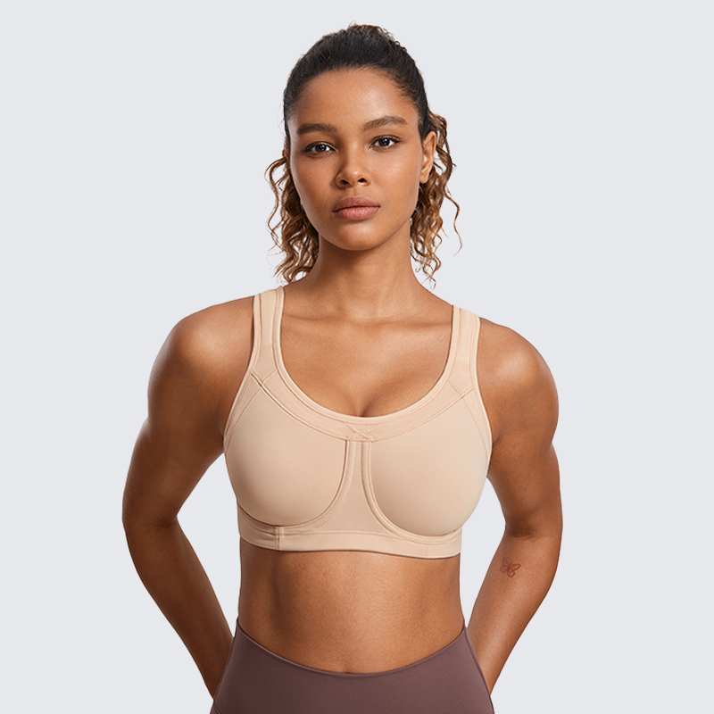 SYROKAN Women Sports bras High - Full Coverage Bra reseña y precio