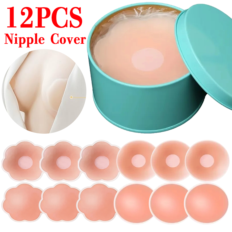 6/12PCS Invisible Self Adhesiv - Strapless Bra Adhesive reseña y precio