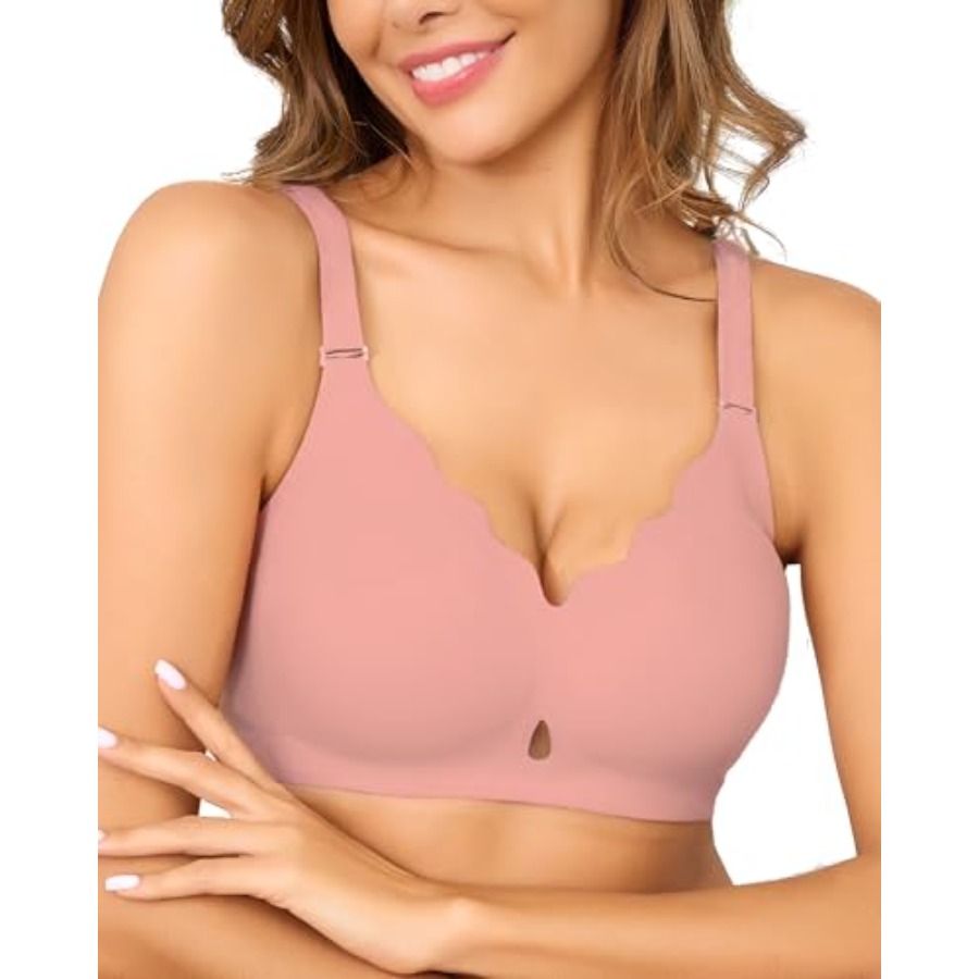 Women Wireless Seamless Bra -  - Full Coverage Bra reseña y precio