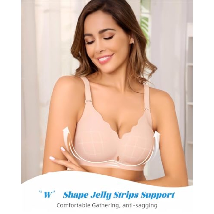 Women Wireless Seamless Bra -  - Full Coverage Bra reseña y precio