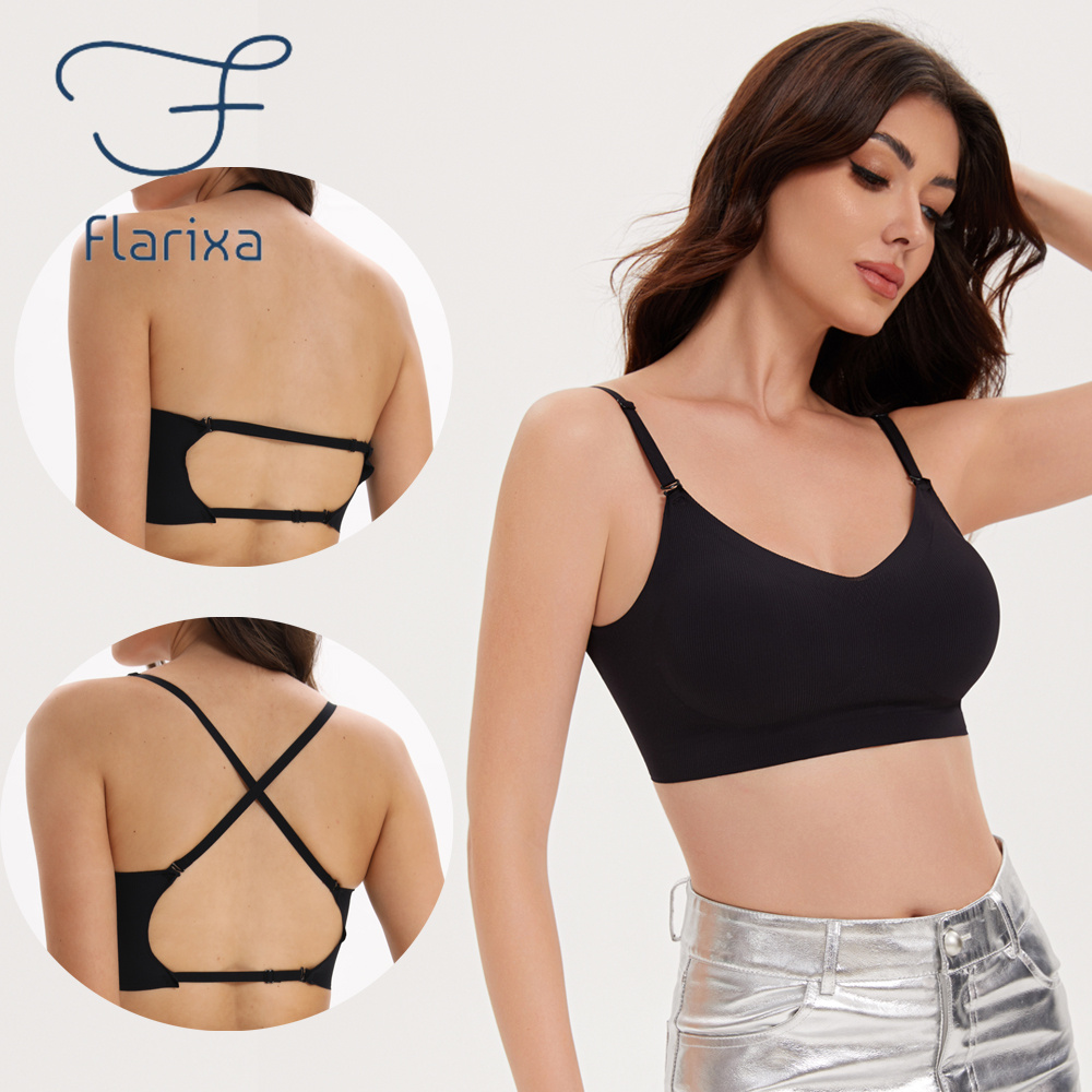 Flarixa Seamless Low Back Bra  - Convertible Bra Multiway reseña y precio