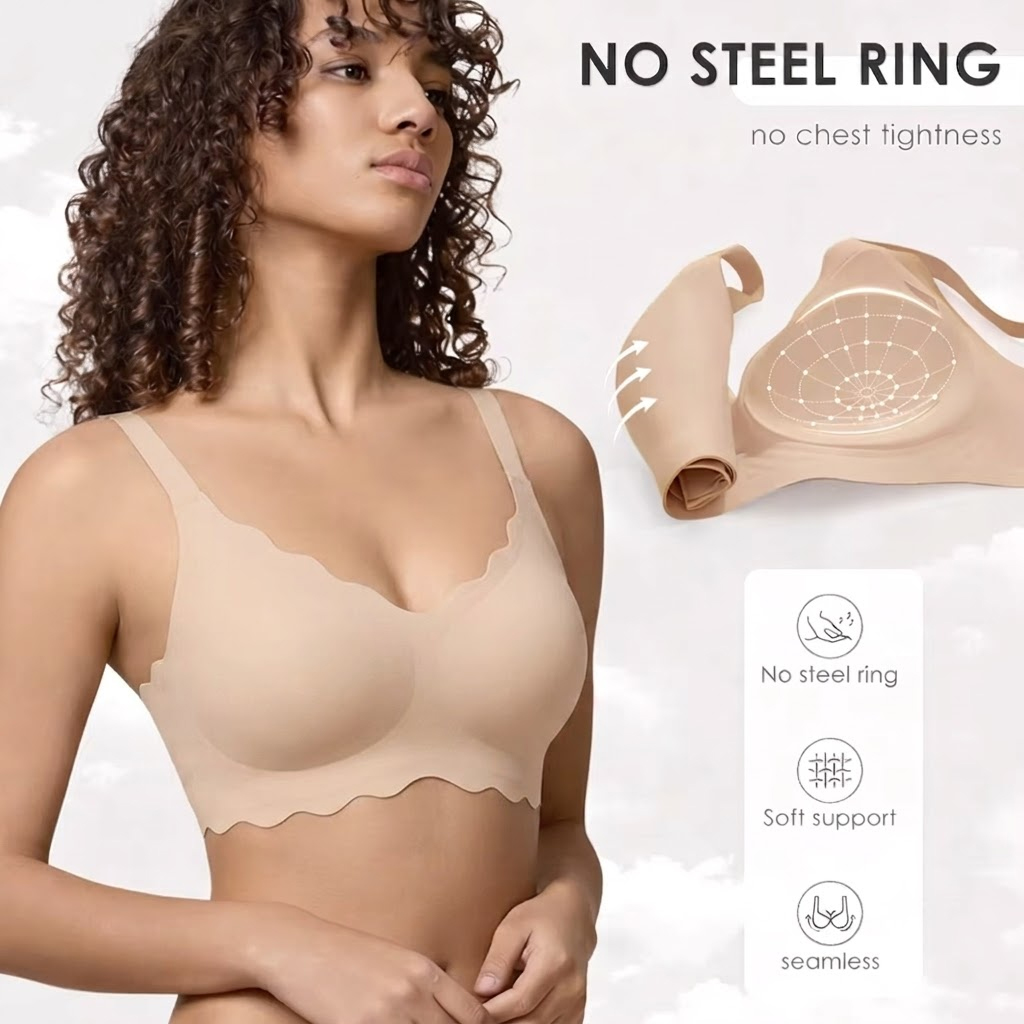 Seamless Wireless Supportive B - T Shirt Bra Seamless reseña y precio