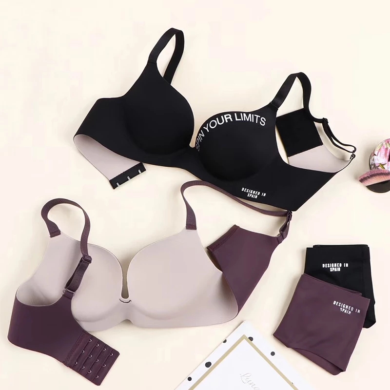 Simplicity Letters Printed Bra - Cotton Bra Everyday reseña y precio