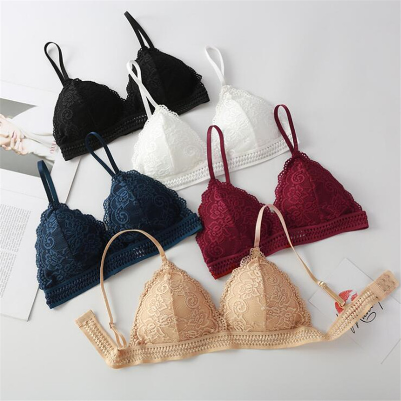 2026 Women's Bra New French Tr - Lace Bralette Set reseña y precio